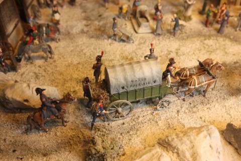 France, Haute Normandie, eure, les barils, palais de la miniature, figurine de plomb de la revolution a la fin du premier empire, claude alexandre, fondeur orfevre, musee, artisanat d'art,