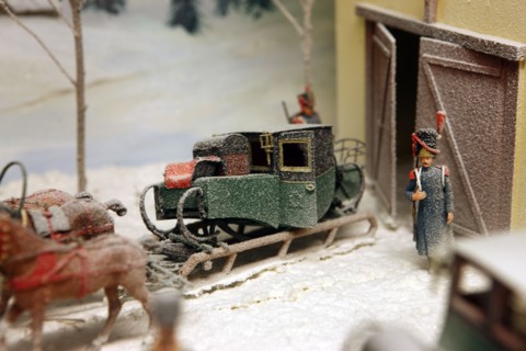 France, Haute Normandie, eure, les barils, palais de la miniature, figurine de plomb de la revolution a la fin du premier empire, claude alexandre, fondeur orfevre, musee, artisanat d'art,