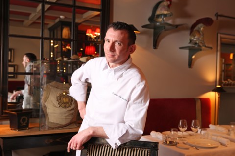 France, Haute Normandie, eure, lyons la foret, christophe poirier, chef de cuisine, restaurant la licorne royale, gastronomie,
