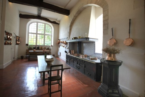France, Haute Normandie, eure, pont de l'arche, abbaye de bonport, monument historique, abbaye cistercienne, cuisines,