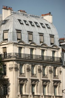 France, paris, quai des grands augustins, bord de seine, immeubles, batiments,