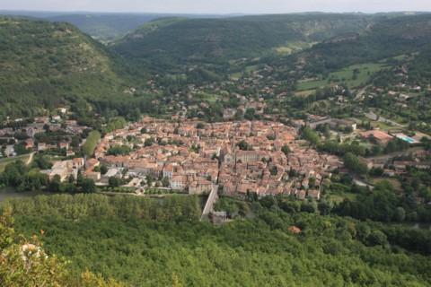 France, gorges de l'Aveyron