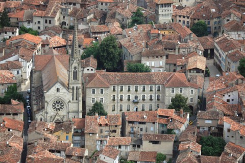 France, gorges de l'Aveyron