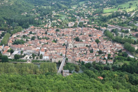 France, gorges de l'Aveyron