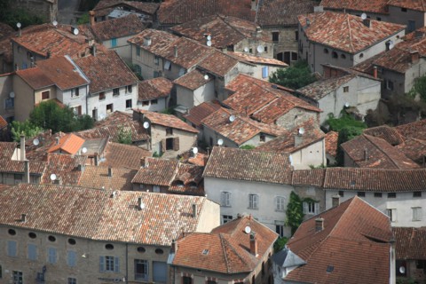 France, gorges de l'Aveyron