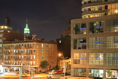 usa, etat de New York, New York City, Manhattan, tours, depuis la voie verte, 21e rue, empire state building,