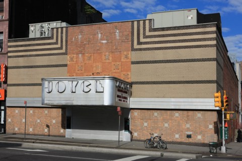 usa, etat de New York, New York City, Manhattan, Chelsea, buildings, rue, 8th avenue, salle de spectacle, joyce,