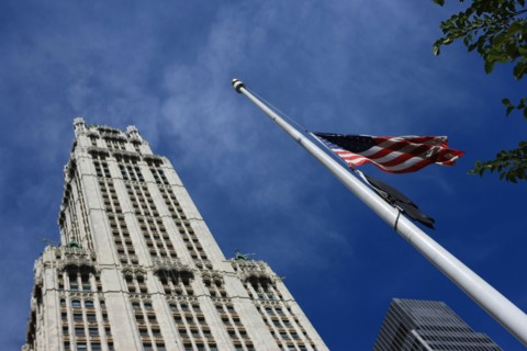 usa, etat de New York, New York City, Manhattan, financial district, pointe de Manhattan, building,