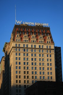 usa, etat de New York, New York City, Manhattan, Chelsea, buildings, rue, union square,