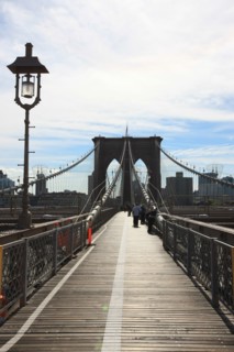 usa, etat de New York, New York City, Manhattan, brooklyn, pont de brooklyn bridge, pietons, vehicules, jogging, circulation, pointe de Manhattan,