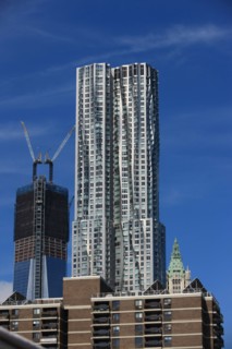 usa, etat de New York, New York City, Manhattan, financial district, pointe de Manhattan, building,