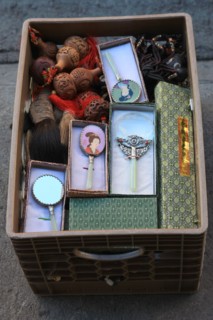 usa, state of New York, NYC, Manhattan, Greenwich Village, bleecker street, marche, bimbeloterie,