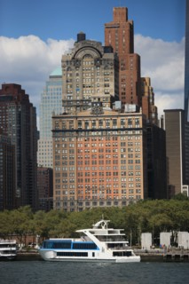 usa, etat de New York, New York City, Manhattan, financial district, pointe de Manhattan, ferry pour Staten Island, buildings, baie, bateaux, statue de la liberte, Bartholdi,
