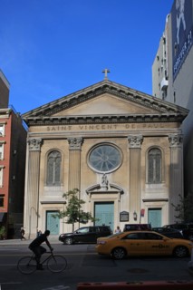 usa, etat de New York, New York City, Manhattan, Chelsea, eglise saint vincent de paul, 25th street,