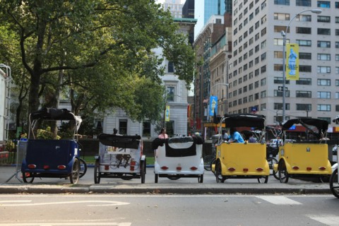 usa, etat de New York, New York City, Manhattan, Broadway, Central Park, jardin, building, promeneurs,
