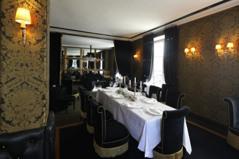 France, ile de france, paris 18e arrondissement, montmartre, 23 avenue junot, l'hotel particulier, restaurant, salons, 
Date : 2011-2012