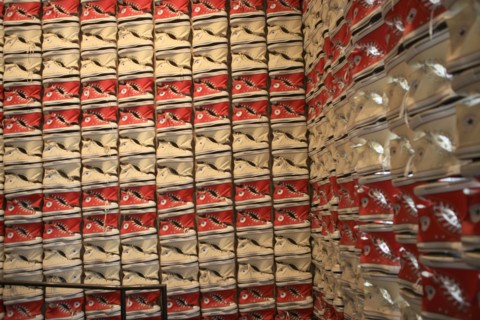 usa, state of New York, NYC, Manhattan, Broadway, magasin converse, chaussures,