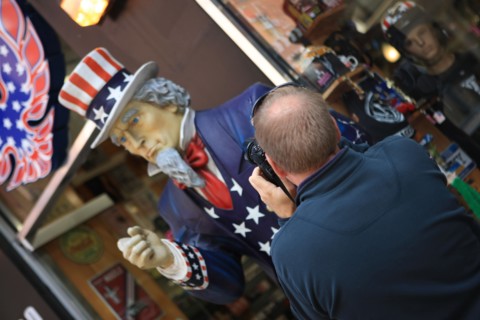 usa, state of New York, NYC, Manhattan, Broadway, publicite, touriste, uncle sam, magasin,