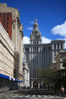 usa, state of New York, NYC, Manhattan, Broadway, building, mairie,