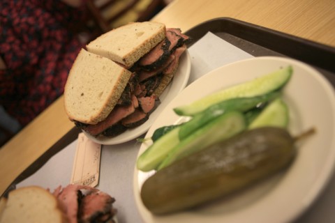 usa, state of New York, NYC, Manhattan, Lower East Side, delicatessen katz's, houston street, pastrami, quand harry rencontre sally,