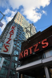 usa, state of New York, NYC, Manhattan, Lower East Side, delicatessen katz's, houston street, pastrami,