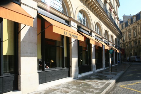 France, ile de france, paris 1er arrondissement, 6 rue de l'Amiral de Coligny, le fumoir, bar, restaurant, 
Date : 2011-2012