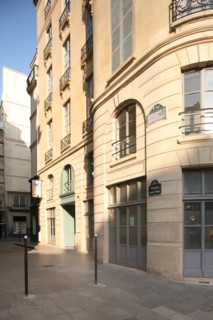 France, ile de france, paris 2e arrondissement, passage des petits peres, bibliotheque charlotte delbo, 
Date : 2011-2012