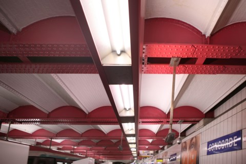 France, ile de france, paris 8e arrondissement, station de metro concorde, 
Date : 2011-2012