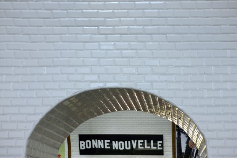 Station de métro Bonne Nouvelle à Paris