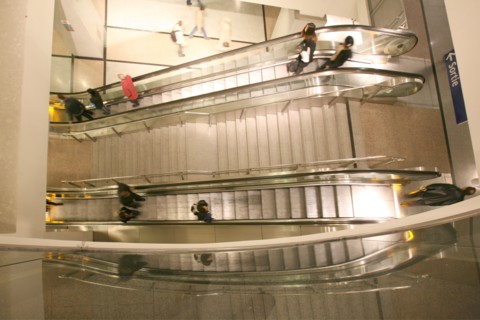 paris 13, station de metro, olympiades, ligne 14 ouverte en 2007
Date : 2011-2012