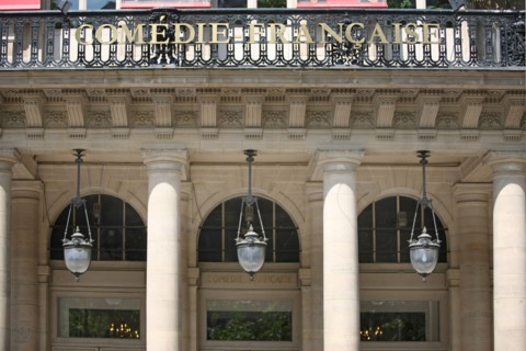 France, ile de france, paris 1er arrondissement, palais royal, place colette, comedie francaise, theatre, salle richelieu, 
Date : 2011-2012