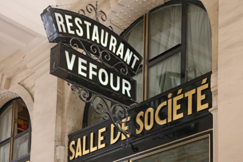 France, ile de france, paris 4e arrondissement, palais royal, galerie beaujolais, restaurant le grand vefour, chef guy martin, 
Date : 2011-2012