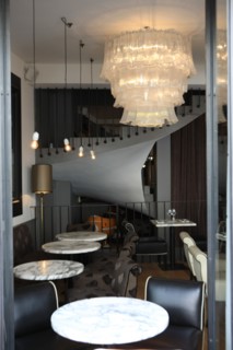 France, ile de france, paris, 3e arrondissement, marais, 36 rue de turenne, cafe minimes, ex cafe baci, 
Date : 2011-2012