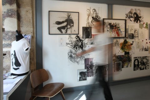 France, ile de france, paris 3e arrondissement, marais, 68 rue du vertbois, galerie gabriel et gabriel, artiste gwenael salaun, 
Date : 2011-2012