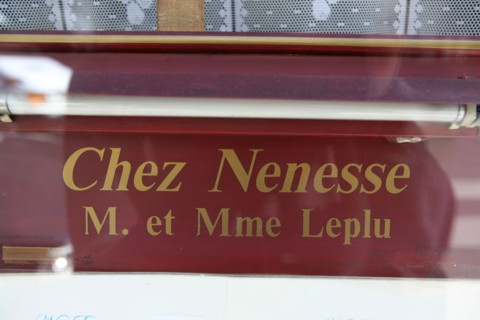 France, ile de france, paris, 3e arrondissement, marais, 17 rue de saintonge, restaurant chez nenesse, rideaux, 
Date : 2011-2012