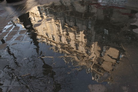 France, ile de france, paris 3e arrondissement, le marais, rue des archives, place a  l'angle de la rue de braque, hotel particulier, 
Date : 2011-2012