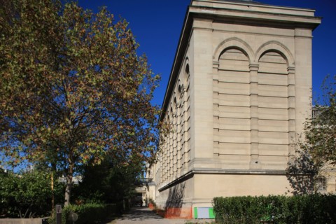 France, ile de france, paris 4e arrondissement, le marais, ruelle de la roche, jardins de rohan soubise
Date : 2011-2012
