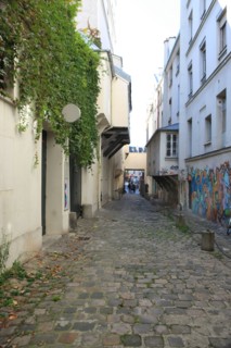 France, ile de france, paris 3e arrondissement, le marais, impasse des arbaletriers, centre culturel suisse, rue des francs bourgeois, 
Date : 2011-2012