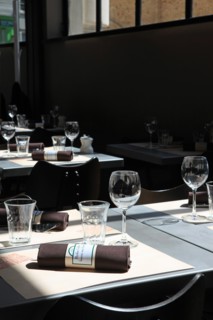France, ile de france, paris 5e arrondissement, 20 rue saint victor, mutualite, restaurant le terroir parisien, chef yannick alleno, cuisine, gastronomie.
Date : 2011-2012
