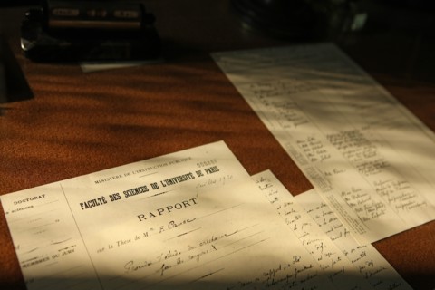 France, ile de france, paris 5e arrondissement, 11 rue pierre et marie curie, institut curie, musee pierre et marie curie, laboratoire de marie curie, science, histoire, radium, radioactivite.
Date : ...
