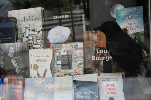 France, ile de france, paris 5e arrondissement, 1 rue de la bucherie, librairie shakespeare & co, livres, anglophones, litterature anglo saxonne, walt whitman.
Date : 2011-2012