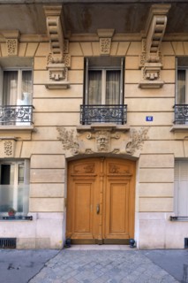 france, region ile de france, paris 6e arrondissement, montparnasse, rue joseph bara, n6 andre salmon.
Date : 2011-2012