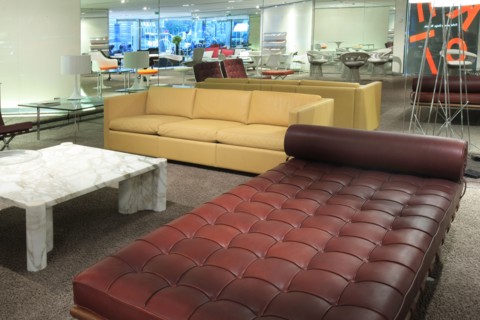 France, ile de france, paris 7e arrondissement, 268 boulevard saint germain, showroom knoll'international france, design, mobilier, decoration.
Date : 2011-2012