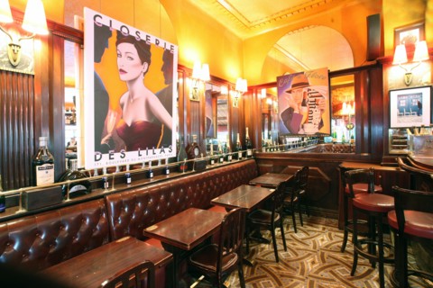 France, ile de france, paris 6e arrondissement, 171 boulevard du montparnasse, la closerie des lilas, restaurant, brasserie, monument historique, rive gauche.
Date : 2011-2012