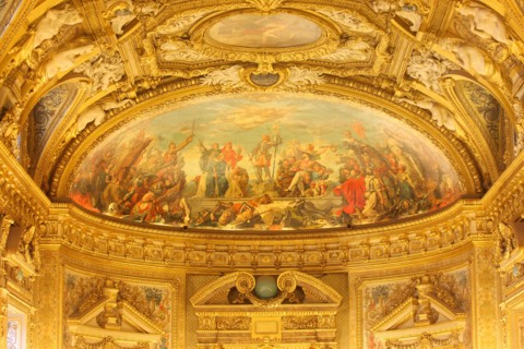 France, ile de france, paris 6e arrondissement, rue de vaugirard, palais du luxembourg, senat, salle des conferences, institution, parlement, republique.
Date : 2011-2012