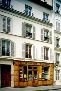 france, region ile de france, paris 6e arrondissement, montparnasse, rue de la grande chaumiere, restaurant wajda, n10.
Date : 2011-2012
