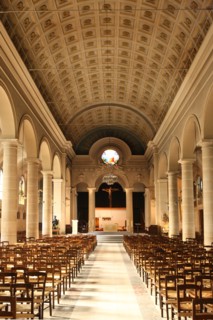 France, ile de france, paris 7e, 92 rue saint dominique, eglise saint pierre du gros caillou, religion catholique.
Date : 2011-2012