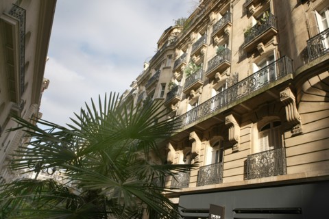 France, ile de france, paris 7e arrondissement, rue recamier, immeuble, detail.
Date : 2011-2012