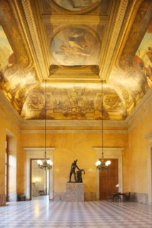 France, ile de france, paris 7e arrondissement, assemblee nationale, palais bourbon, salle des pas perdus, institution, republique, parlement

Date : 2011-2012