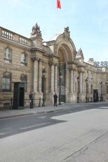 France, ile de france, paris 8e arrondissement, rue du faubourg saint honore, palais de l'elysee, president de la republique, palais presidentiel, etat, batiment, hotel particulier

Date : 2011-2012